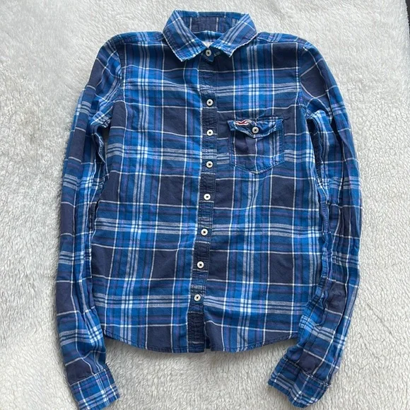 Hollister flannel womens deals